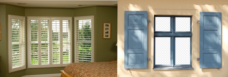 Austin Texas exterior and interior shutters