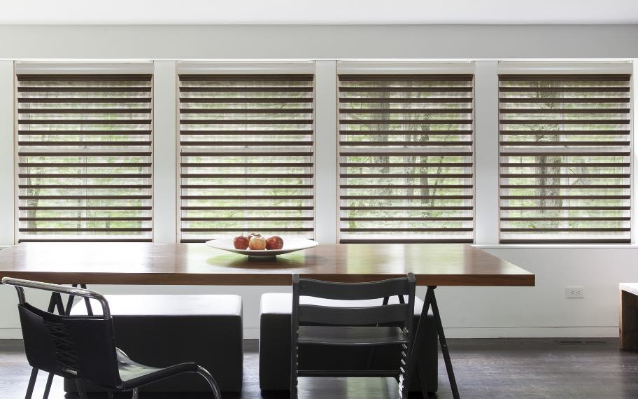 Shutters in a kitchen in Austin