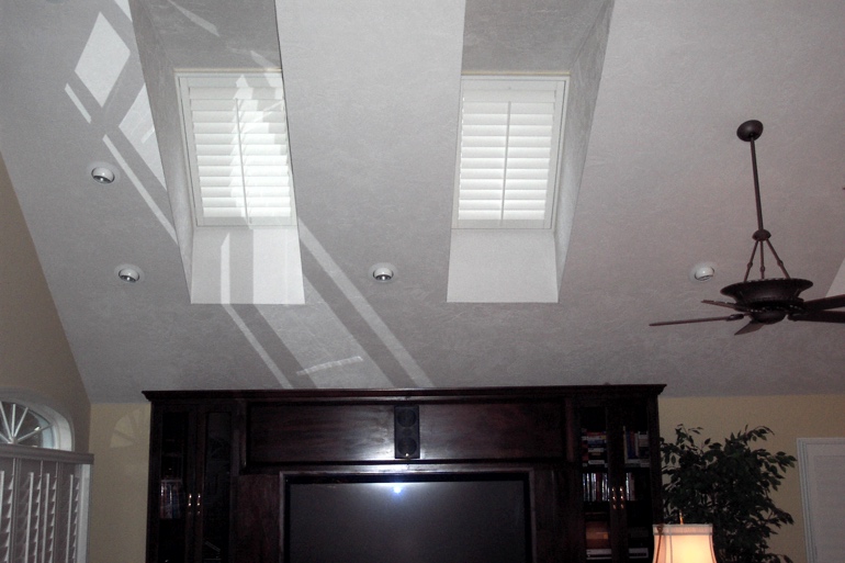 Plantation shutters for skylights Clearance