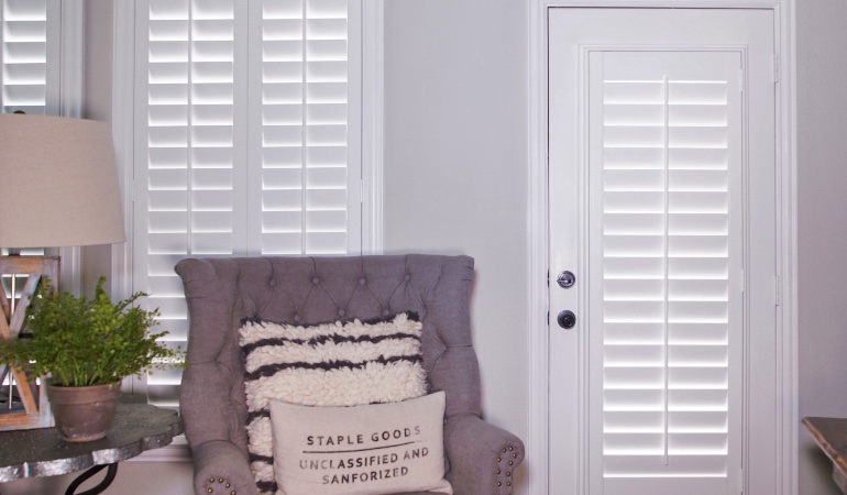 Reupholstering is a great lesson on how to bring new life to old furniture. Plantation shutters in Austin